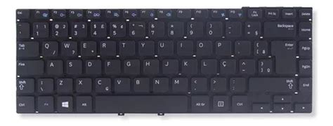 Teclado Para Notebook Samsung Ativbook Np E E Kd Br Preto