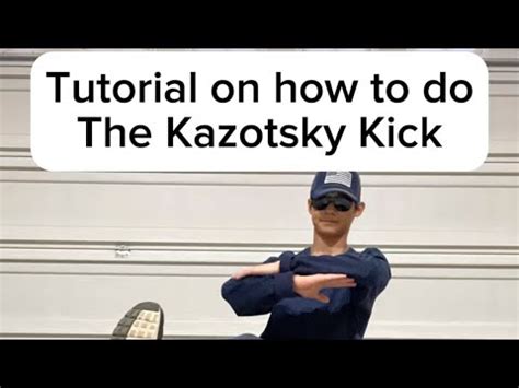 Tutorial On How To Do The Kazotsky Kick Youtube