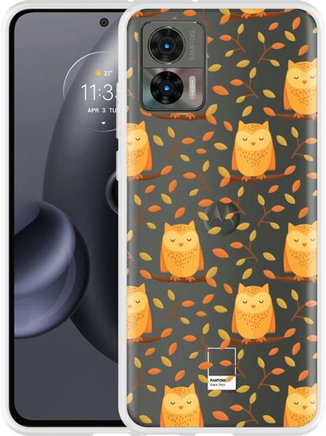 Hoesje Geschikt Voor Motorola Edge Neo Cute Owls Bol