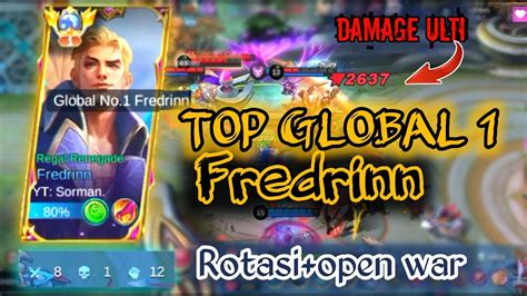 GAMEPLAY FREDRINN TOP GLOBAL 1 By YT Sorman FREDRINN COMBO DAN