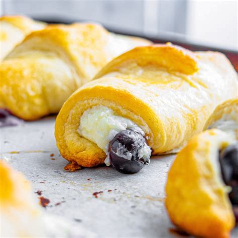 Blueberry Cheesecake Crescent Rolls Recipe Cart