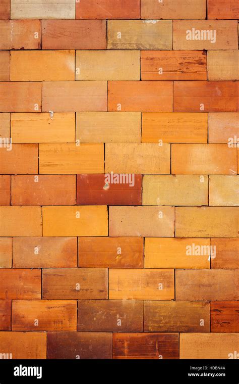 Detail Of Brown Tile Wall Texture Background Stock Photo Alamy