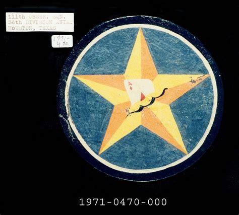 Insignia 111th Observation Squadron United States Army Air Corps