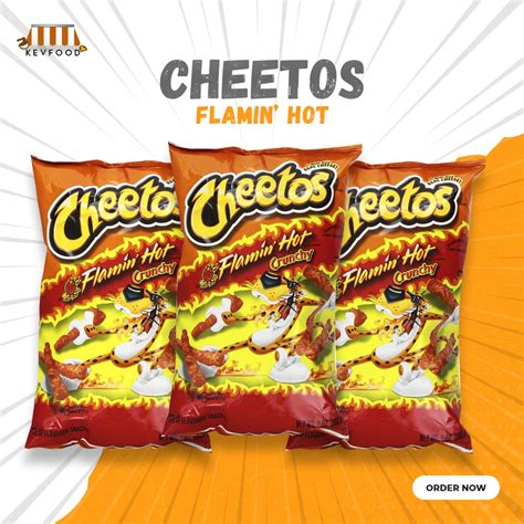 Jual Snack CHEETOS Crunchy FLAMIN HOT Cheese Flavored 226 8g Shopee Indonesia