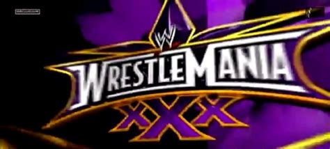 Wwe Wrestle Mania Match Card