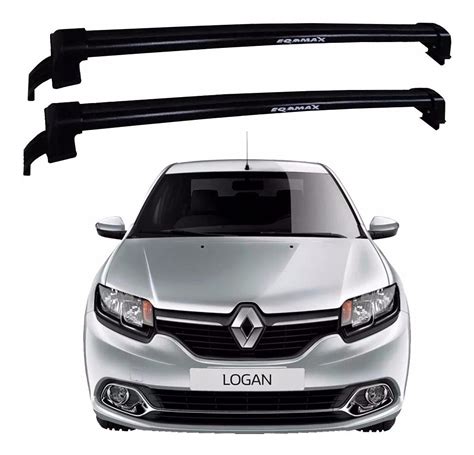 Rack De Teto Logan P Bagageiro Eqmax Preto Frete Gr Tis