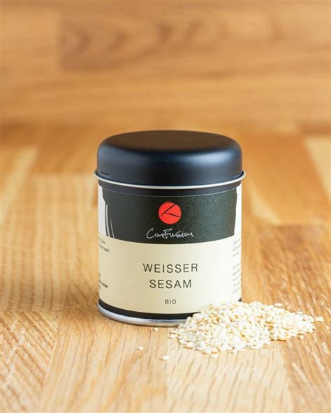 Weißer Sesam Bio ConFusion Asiatisch kochen