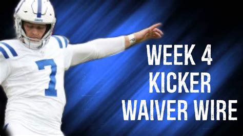 Fantasy Football Week Waiver Wire Kickers Discount