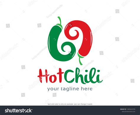 Hot Chili Logo Template Design Vector Stock Vector Royalty Free 1285024729 Shutterstock