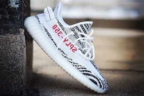 adidas Yeezy BOOST 350 V2 Zebra On Feet - Sneaker Freaker