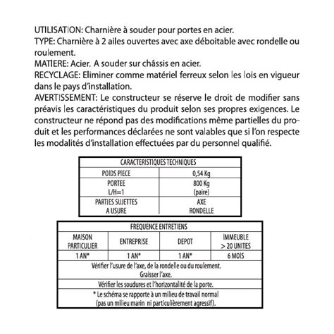 CHARNIÈRE LOURDE ACIER À SOUDER AVEC AILES DOUBLES esse fr