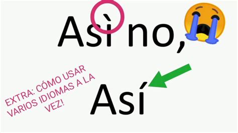 C Mo Configurar La Tecla Del Acento Mundowin