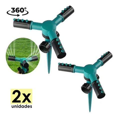 Kit X Aspersor Irrigador Para Grama Jardim Graus Auto Mercadolivre