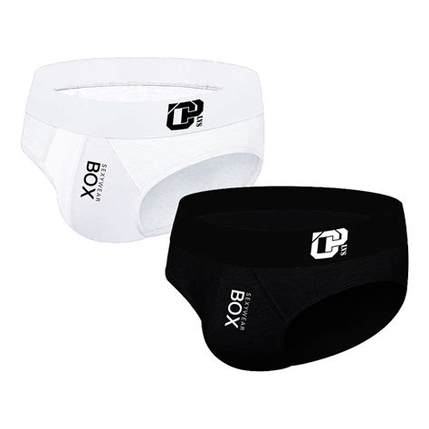 BOX High Quality Low Waist Mens Underwear Briefs Print Men S Lingerie