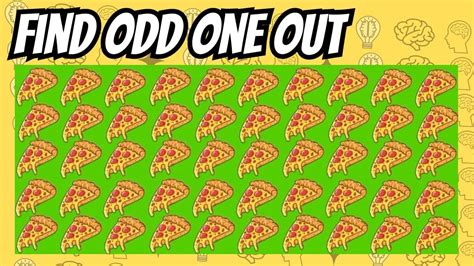 Odd One Out Puzzle Ll Emoji Out Easy Medium And Hard Level 2023 Ll Brain Booster Games Youtube