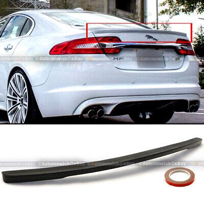 Carbon Fiber Front Bumper Chin Lip Spoiler For Jaguar Xf Xfl Standard