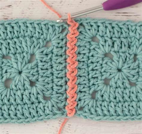 Zig Zag Slip Stitch Join - Crochet 365 Knit Too