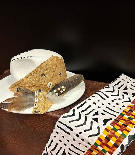 White Feathered Fedora, Exotic Fedora , Zulu Fedora - Etsy