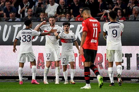 Psg Derrot Por A Stade Rennais Y Se Recuper En La Ligue