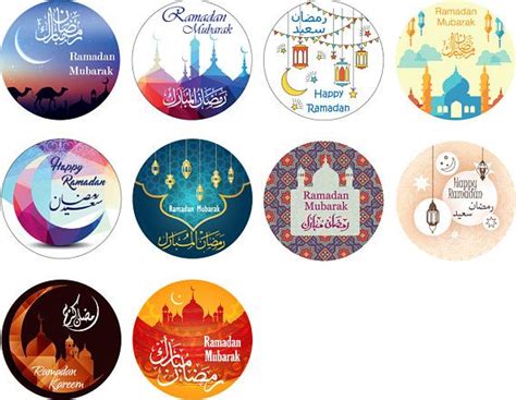 40 Ramadan Mubarak Stickers Decoration Gift Ramadan Kareem Etsy UK