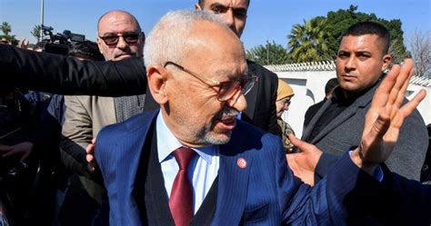 Le chef incarcéré du parti dopposition tunisien Ennahdha Rached