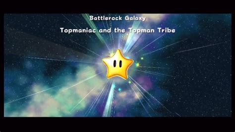 Super Mario Galaxy Level Showcase Battlerock Galaxy Topmanic And The