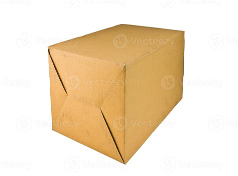 corrugated brown box  stock photo  vecteezy