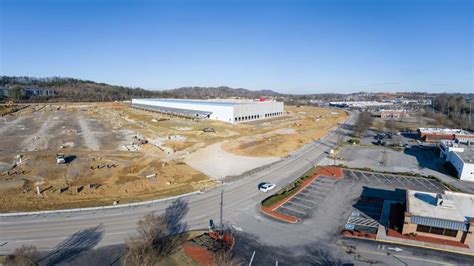 Amazon warehouse: See aerial pictures of the construction in Knoxville