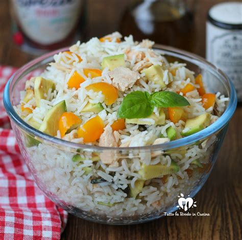 INSALATA DI RISO BASMATI Con Avocado E Salmone Ricetta Light Tutto Fa