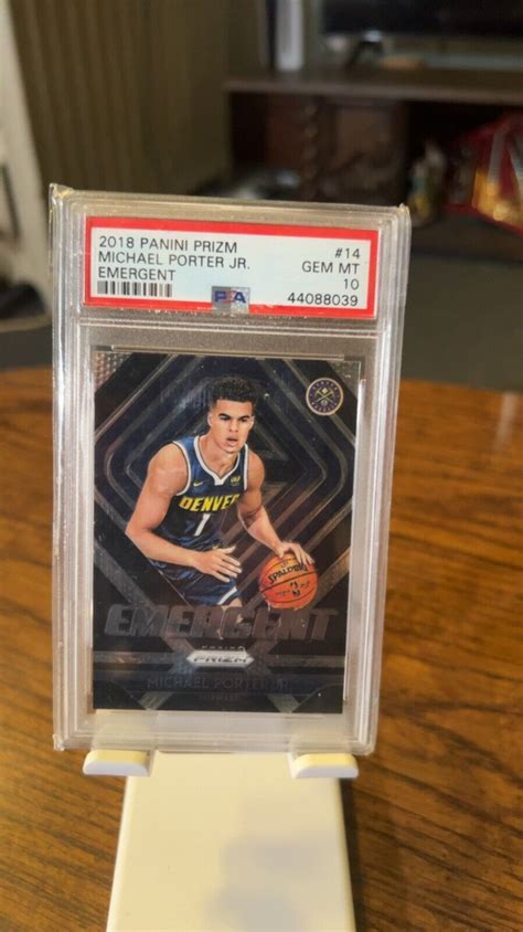 2018 Panini Prizm 14 Michael Porter Jr Emergent PSA 10 Gem Mint EBay