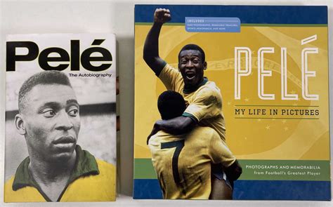 Lot 40 - PELE - A SIGNED AUTOBIOGRAPHY.