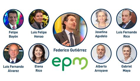 Esta Es La Nueva Junta Directiva De Epm Que Nombra Federico Guti Rrez