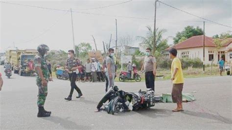 Kecelakaan Maut Tadi Pukul 14 10 Wib Seorang Remaja Tewas Motor