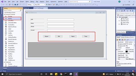 Tutorial Cara Membuat Crud VB NET MYSQL Tutorial Programming