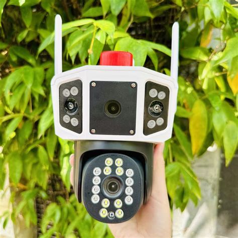 Camera YOOSEE 4 Mắt Xem 3 Khung Hình 8M Rõ Nét Xoay 360 Độ Đàm Thoại