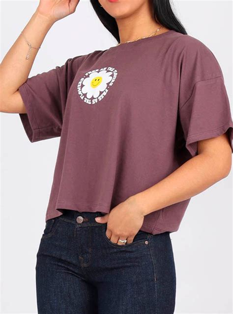 Ripley Polo Crop Kayra Poblet Para Mujer Over Vf