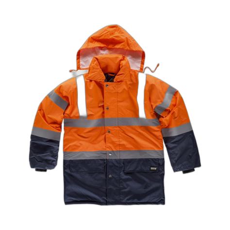 Parka Combinada Alta Visibilidad Con Cintas Reflectantes WORKTEAM C3710