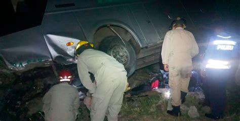 Tres Muertos Deja Fatal Accidente Entre Bus Y Vehículo Turismo En