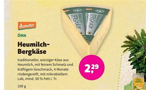 Demeter Ma Heumilch Bergk Se Angebot Bei Aleco Biomarkt Prospekte De