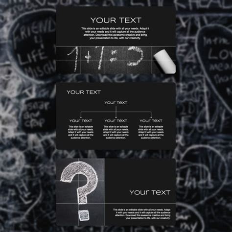 Chalkboard Powerpoint Template – MasterBundles