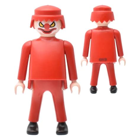 Playmobil Cirque Scooby Doo Figurine Terreur Clown M Chant Clown Rouge