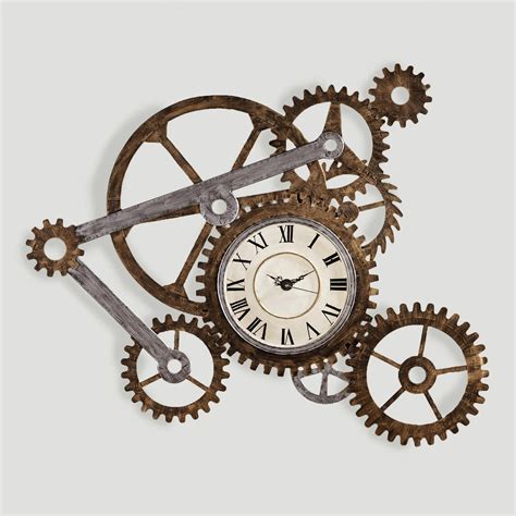 Steampunk Gears And Clock