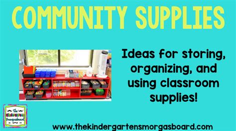 classroom organization tips – The Kindergarten Smorgasboard