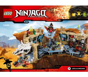 LEGO Samurai X Cave Chaos 70596 Instructions Brick Owl LEGO Marktplatz