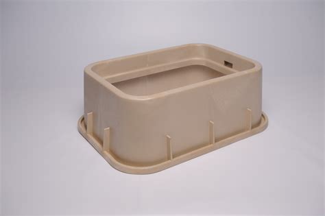 Rect Valve Box 12X17X6 Tan Body Products Tigre USA