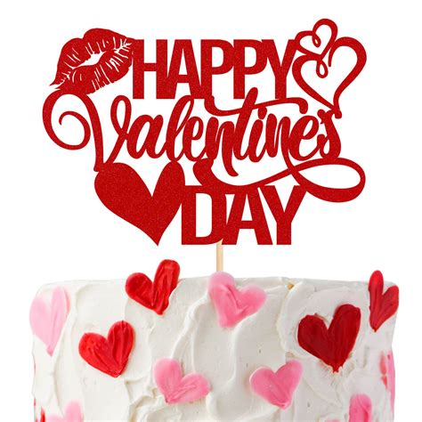 Thiết kế valentine s day cake decorations độc đáo và đẹp mắt cho bánh