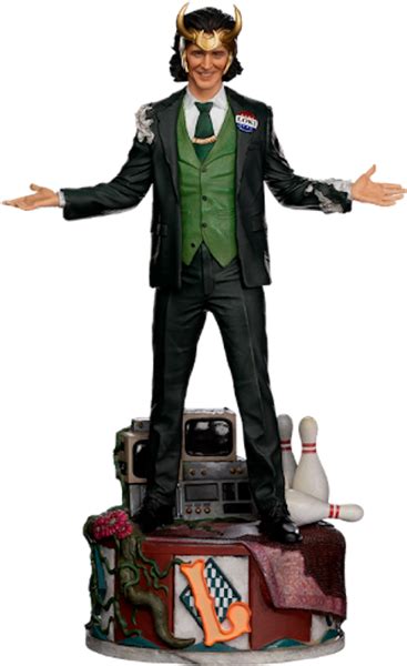 Preorder Scale Statue Iron Studios Loki President Variant – Nakama Toys