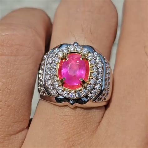 Natural Pinkish Red Ruby Burma Myanmar Heated A 1 44 Carats Memo ZCGL