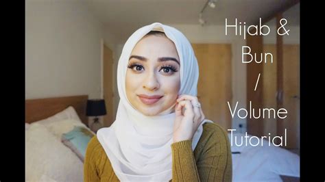 Hijab And Bunvolume Under Hijab Tutorial Youtube