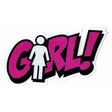 Girl Skateboards Girl Blammo Skateboard Sticker - Assorted - Girl ...